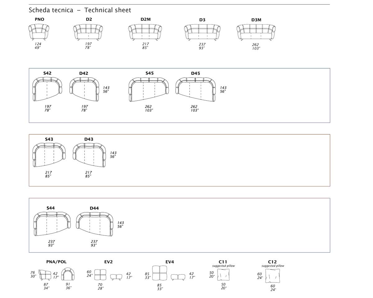 Crossover poltrona e poggiapiedi in pelle - immagine 2
