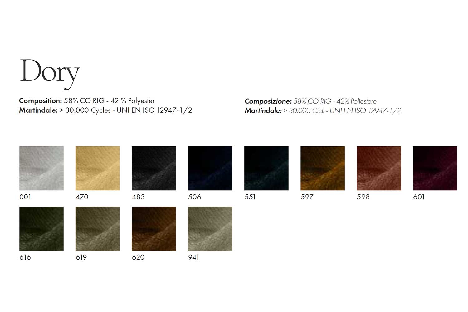 Rivestimento Dory A2025