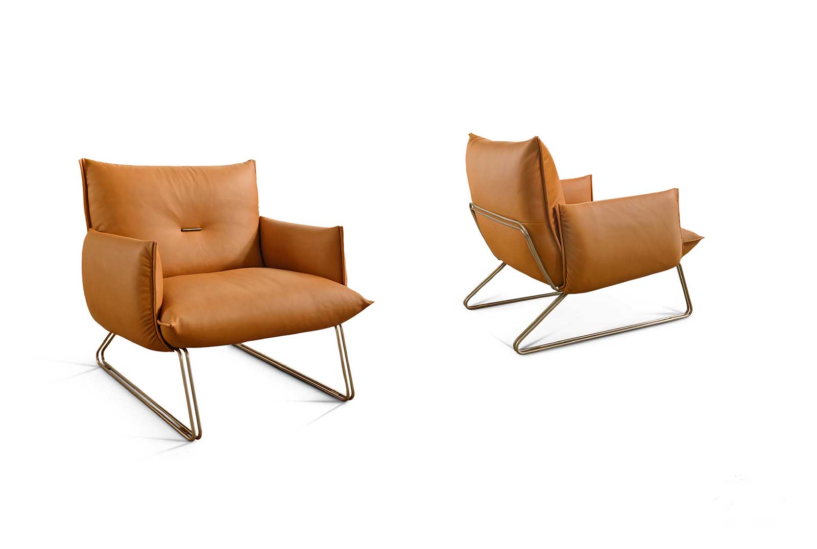 Margot fauteuil en cuir – Image 2