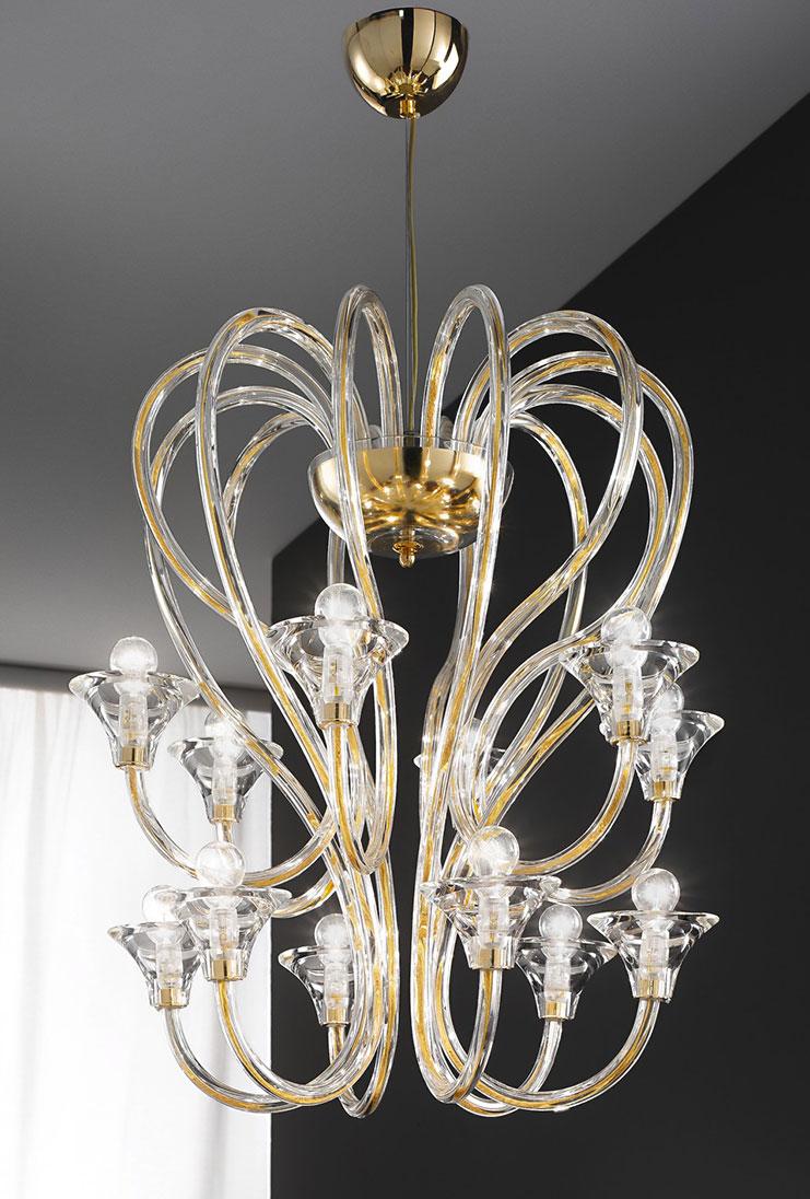Murano hand blown glass contemporary lamp pendant light pendant lamp online sell