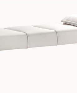 Sayonara Panca in Pelle Capitonné