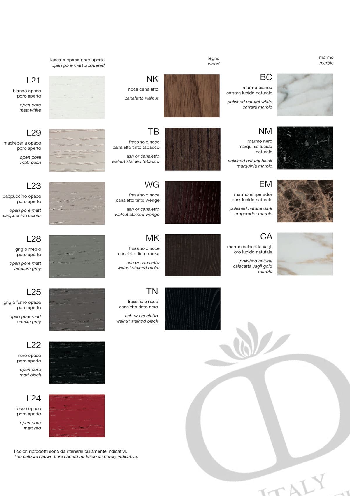 Tavolo rettangolare a botte in noce canaletto – Design Roberto Delfinetti - finiture disponibili