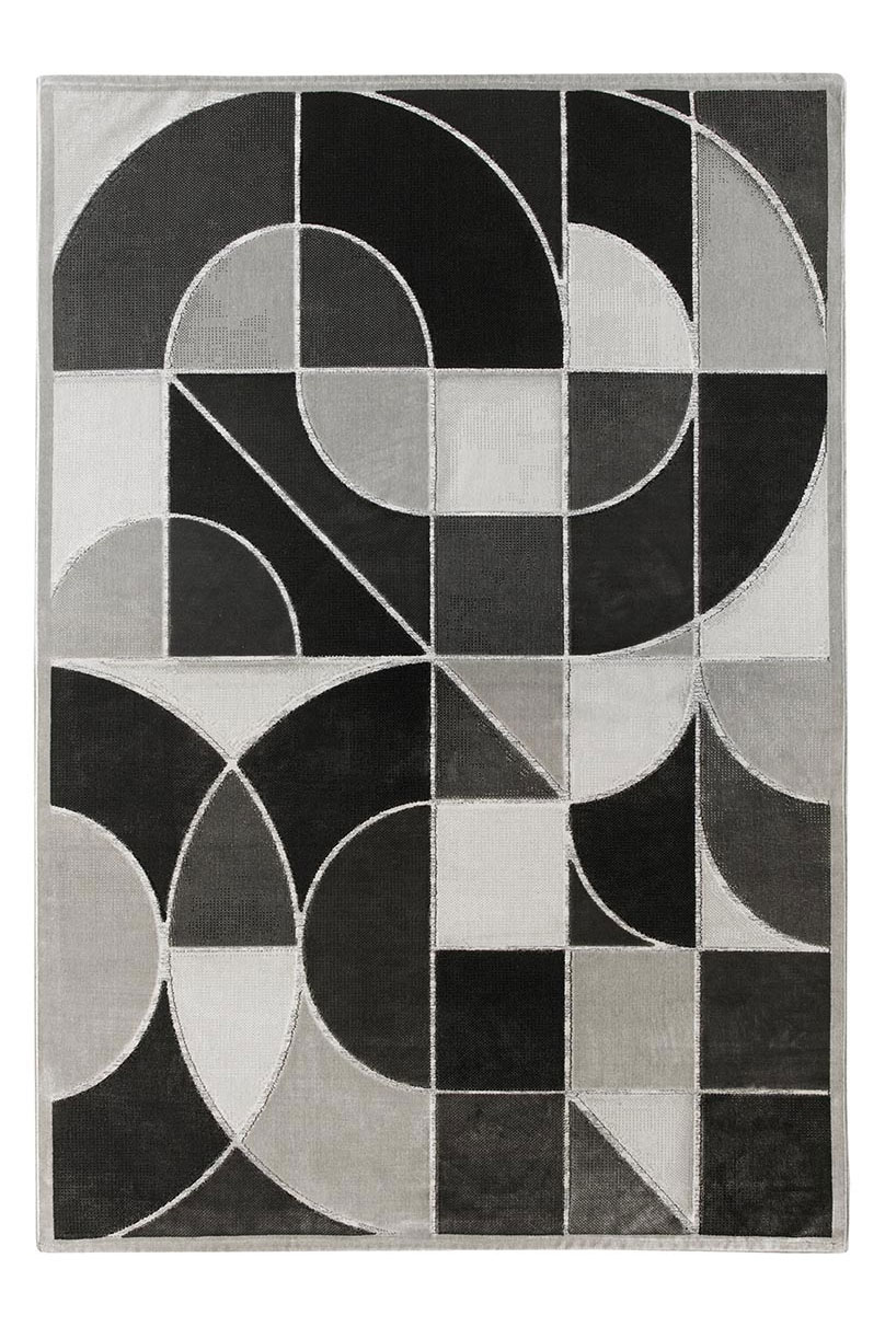 Tappeto Gabrielle 1120X/Q13 linee grigie