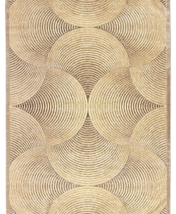 Tappeto Gabrielle 794J/Q41 cerchi concentrici oro antico