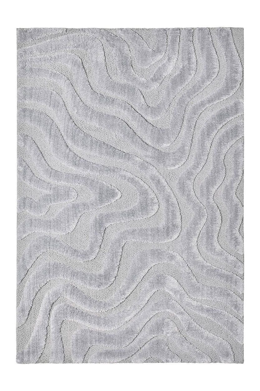 Tappeto rettangolare Grigio Perla