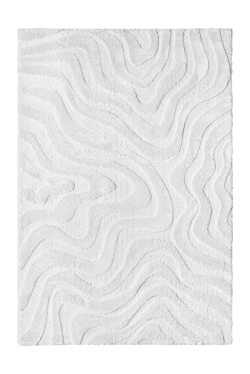 Tappeto rettangolare Venere Neve