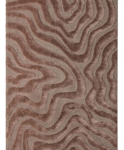 Tapis rectangulaire Venere Taupe – polyester recyclé, velours 25 mm