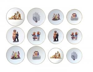 Bernardaud et Jeff Koons - Assiettes