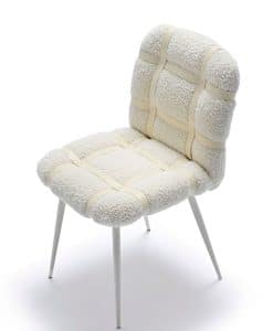 Avion sedia da pranzo imbottita