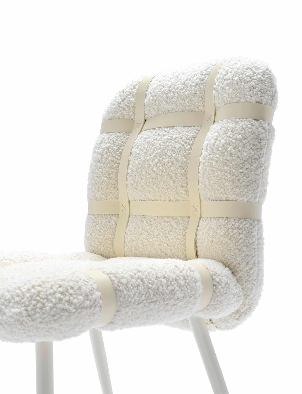 Avion sedia da pranzo imbottita - immagine 2