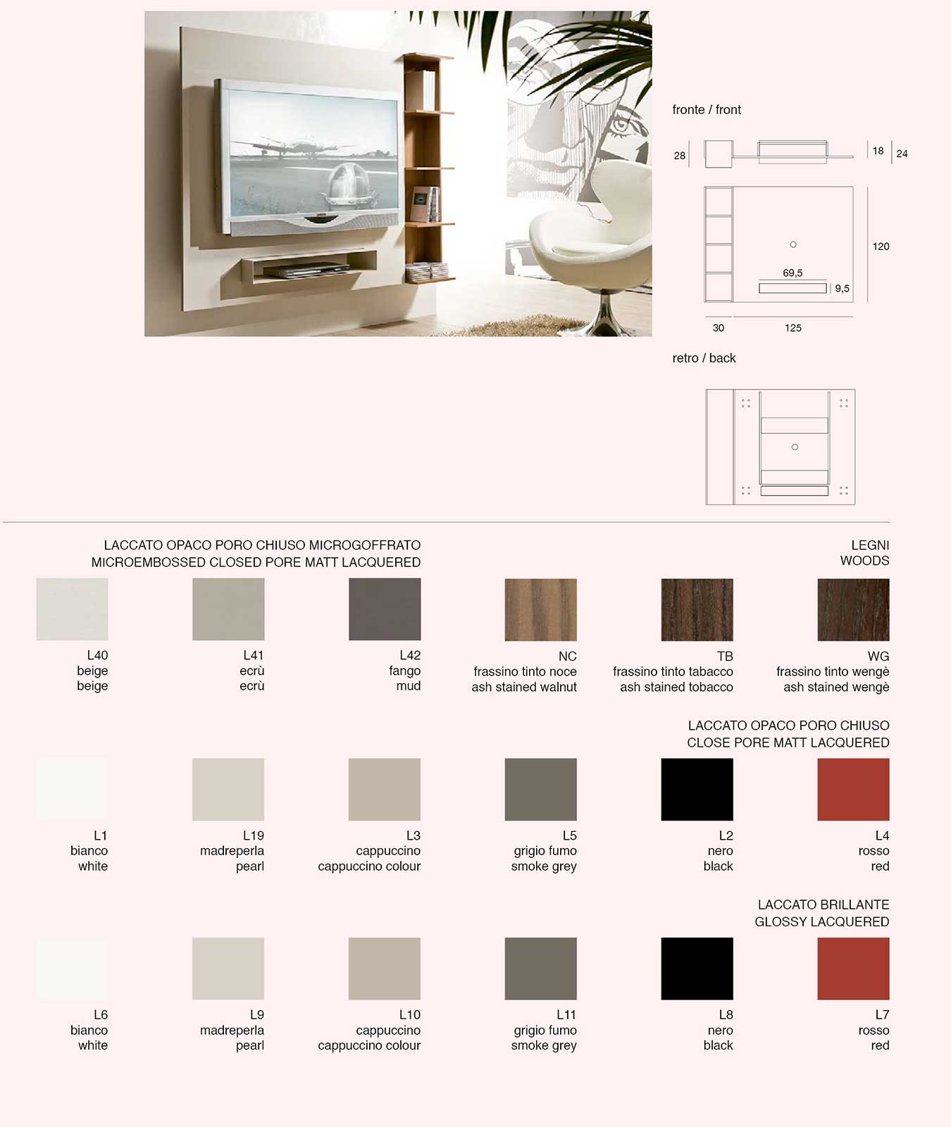 Gordon meuble porte TV – Image 6