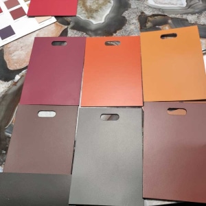 samples of italian leather
