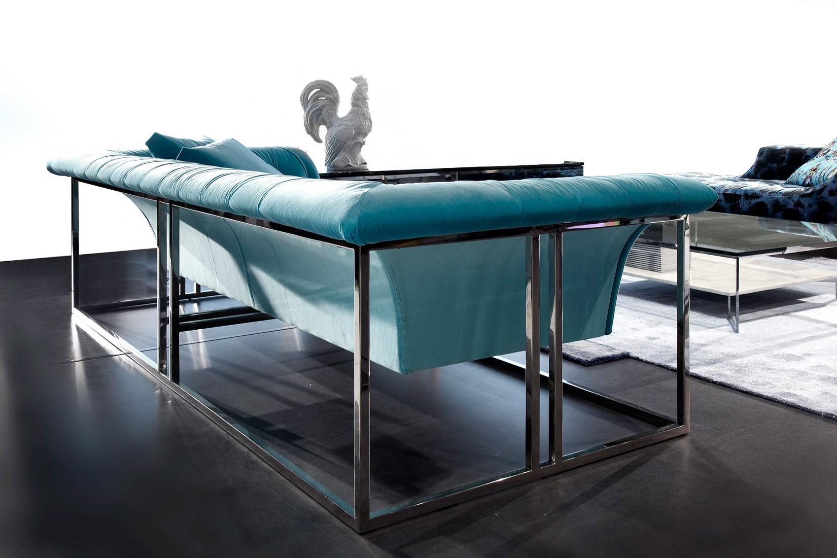 canapé cuir blanc fixe 2 places gris clair jaune noir original orange relax rouge taupe violet xxl xl ameublement design haut de gamme luxe magasin moderne